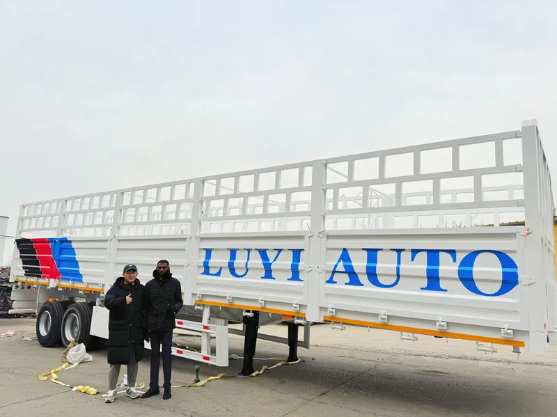 Luyi Flatbed Semi-Dire-Railers تمكين طموحات البنية التحتية في تنزانيا