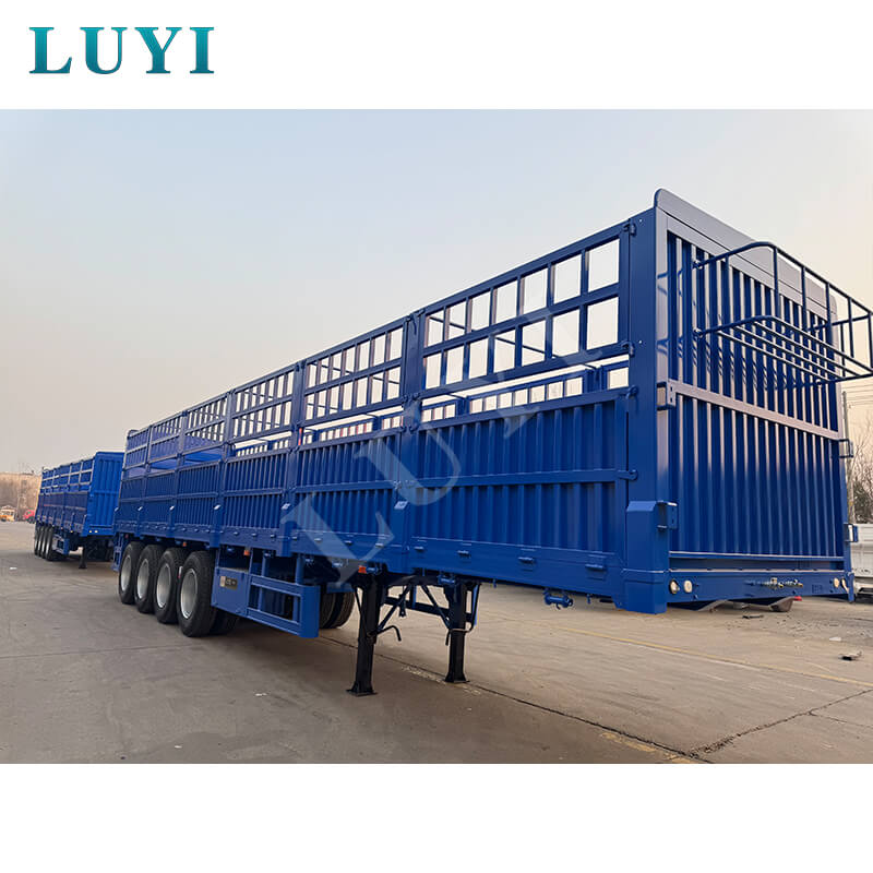 تمكين البنية التحتية الأفريقية! يتم إرسال نصف المقطورات ذات الجدار الجانبي ذات 4 محاور إلى السنغال على دفعات