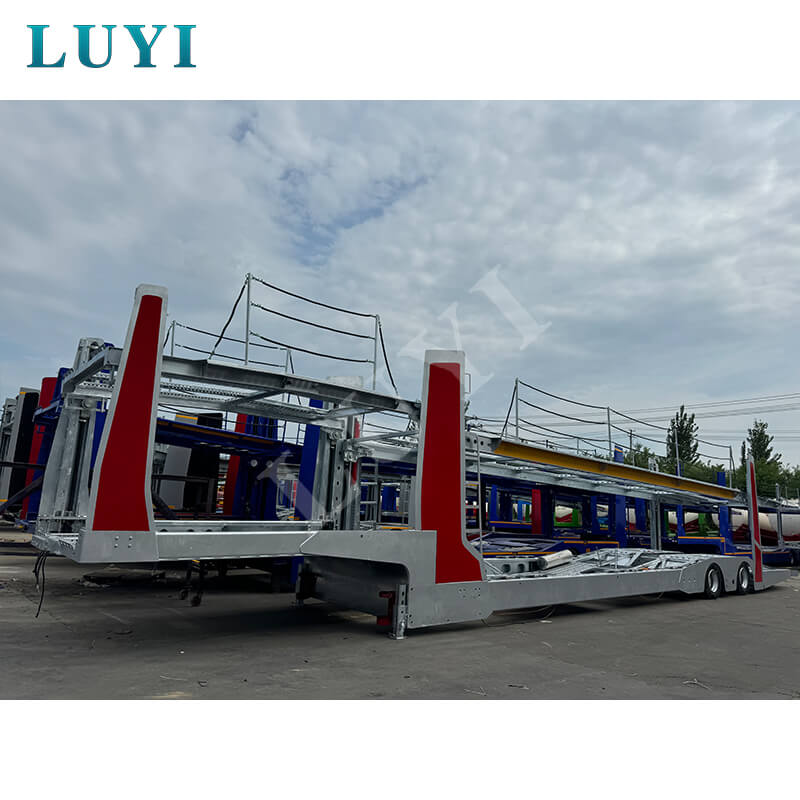 معيار جديد للنقل الفعال عبر الحدود: ناقلات السيارات ذات الطابقين ذات المحورين تعزز التعاون اللوجستي بين الصين ولبنان