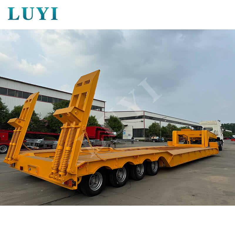 دراسة الحالة: مقطورة Lowbed ذات 4 محاور مخصصة لسوق بوتسوانا