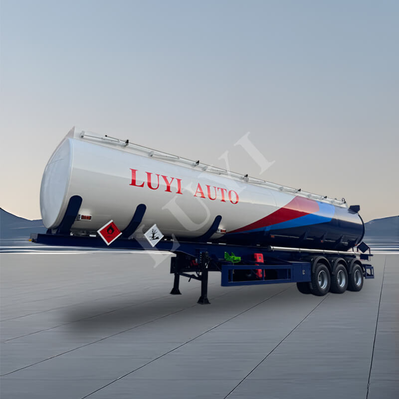 3 محاور 5 مقصورة 45000 لتر خزان زيت من الصلب الكربوني نصف مقطورة 3 محاور 5 مقصورة 45000 لتر خزان زيت من الصلب الكربوني نصف مقطورة