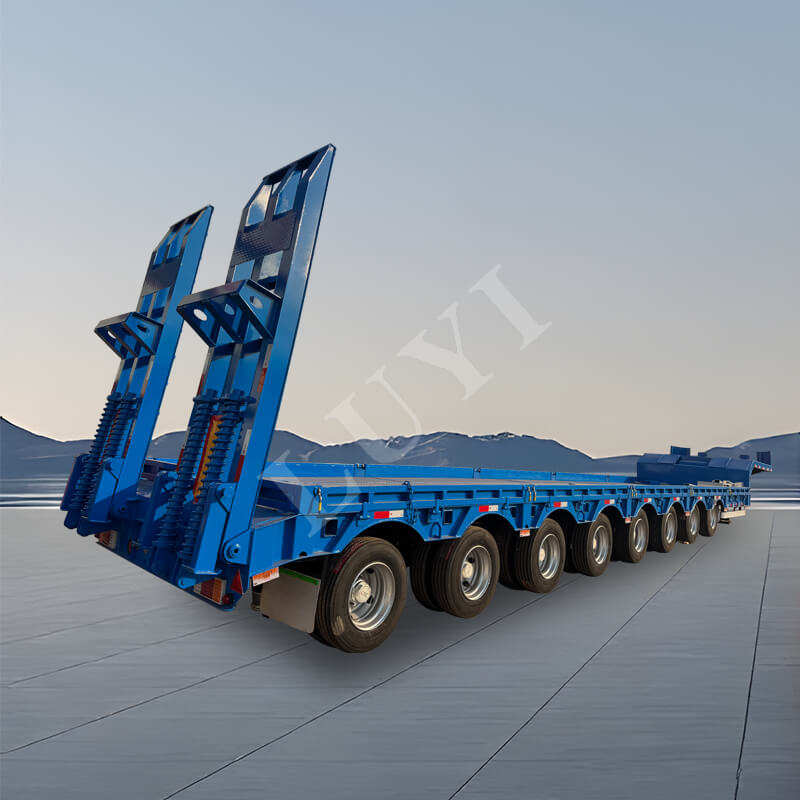 مقطورة لوبوي ثقيلة الوزن ذات 8 محاور بوزن 150 طن مقطورة لوبوي ثقيلة الوزن ذات 8 محاور بوزن 150 طن