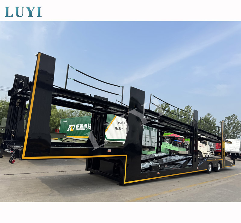 شاحنة نقل السيارات LUYI ذات الطابقين: ضاعف قدرتك، وزد من كفاءتك